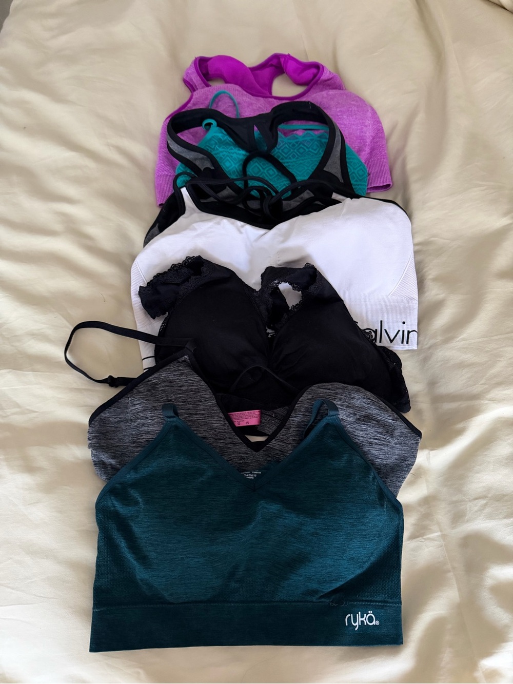 🗽7 PADDED Assorted Sports Bras / Bralettes